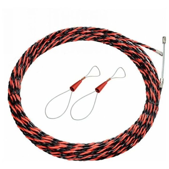 Extractor De Sarma Electrica Cu Diametrul De 6 Mm, Din Otel, 50 M