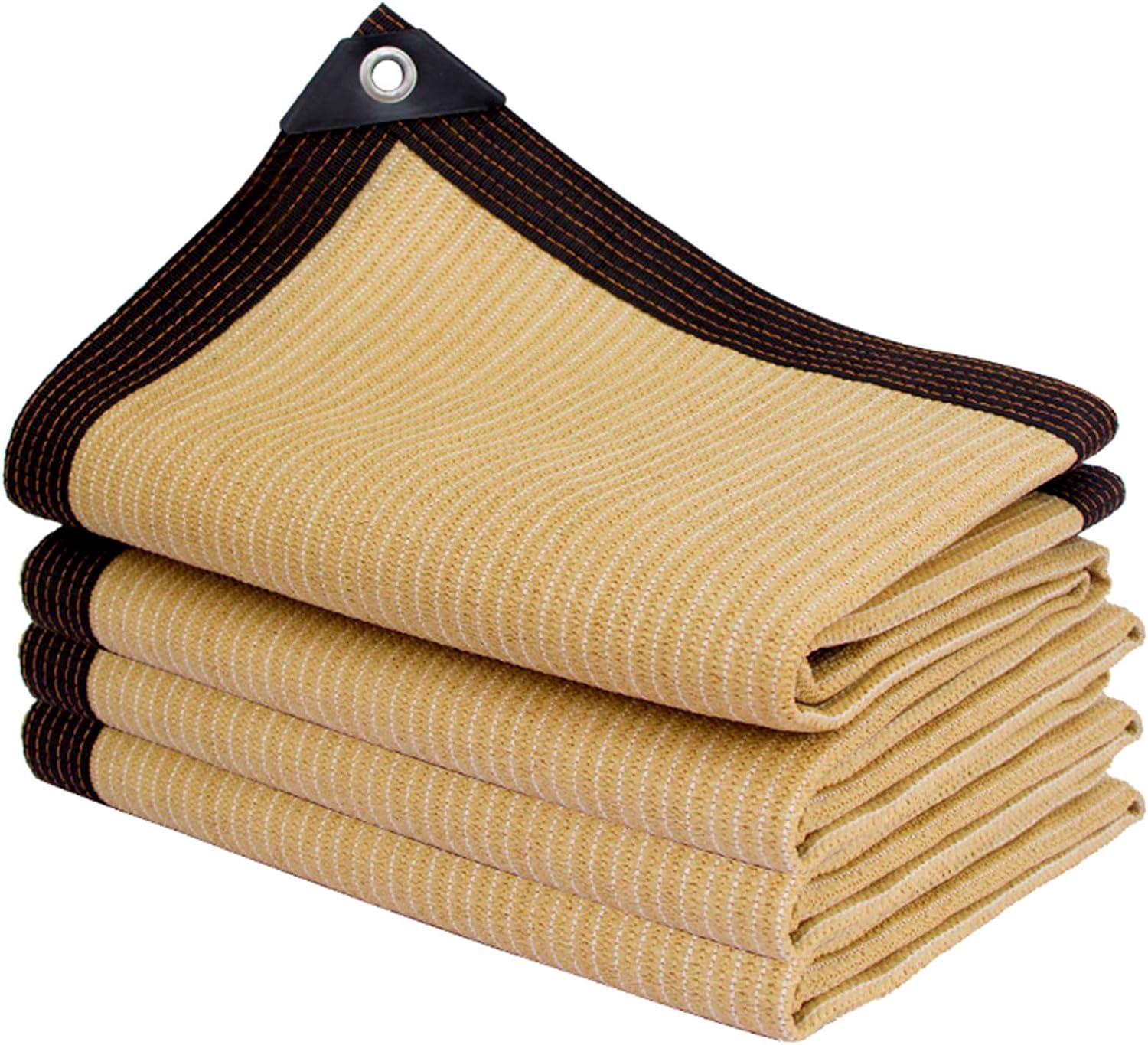 Rectangular Shade Net, Light Color Outdoor Awning/pool/garage Shade Cloth, Beige, 3x4 Meters
