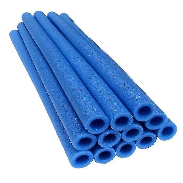 Tubes En Mousse Rembourrés Pour Poteaux De Trampoline Bleus (10 Pièces)