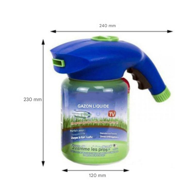 Pulvérisateur De Semences Multi-usages Outil D'Arrosage Pour Jardinage Pulvérisateur De Semences De Gazon (bleu)