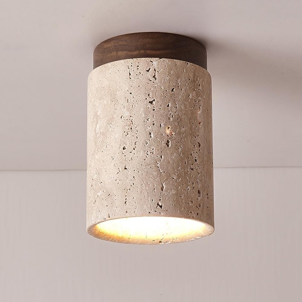 Plafonnier Encastré Pour Petit Couloir, Cylindre En Marbre Bronze Antique, Éclairage De Ferme, Plafonnier Moderne Pour Entrée, Porche, Couloir, Balcon, Cuisine, Hot
