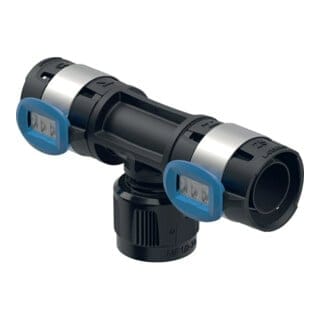 FlowFit Übergangs-T-Stück mit MasterFix ppsu 20mm-MF20-16mm - Geberit