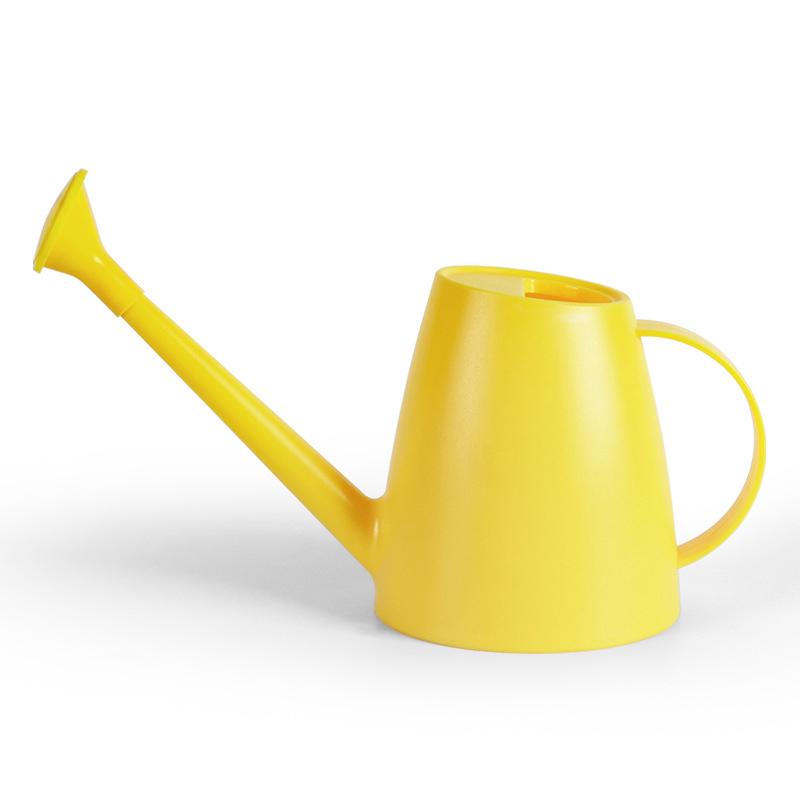 Arrosoir Jaune De 1,8 L Pour Plantes D'Intérieur Et D'Extérieur, Arrosoir En Plastique À Long Bec, Facile À Verser Pour Plantes En Pot.