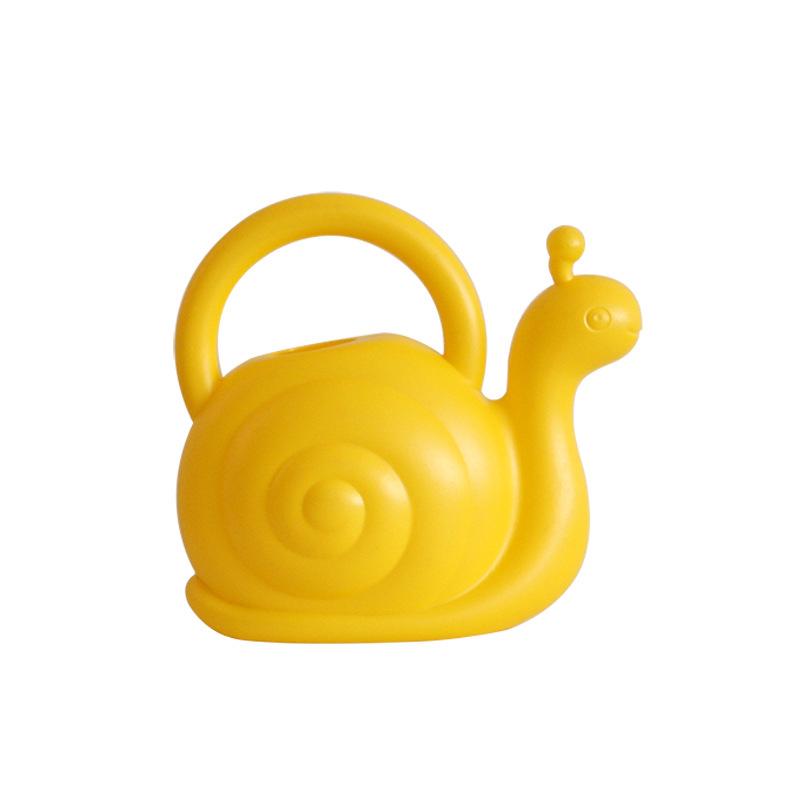 Arrosoir De Jardin 1,5 L En Forme D'Escargot (jaune), Arrosoir Mignon Pour Enfants, Arrosoir En Plastique Pour Le Jardinage