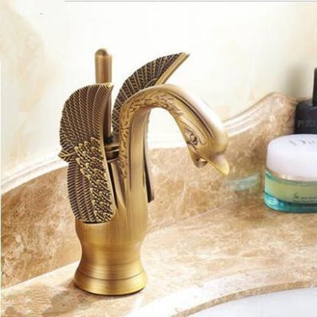 Robinet Ancien Swan Pour Lavabo Chaud Et Froid - Version Courte
