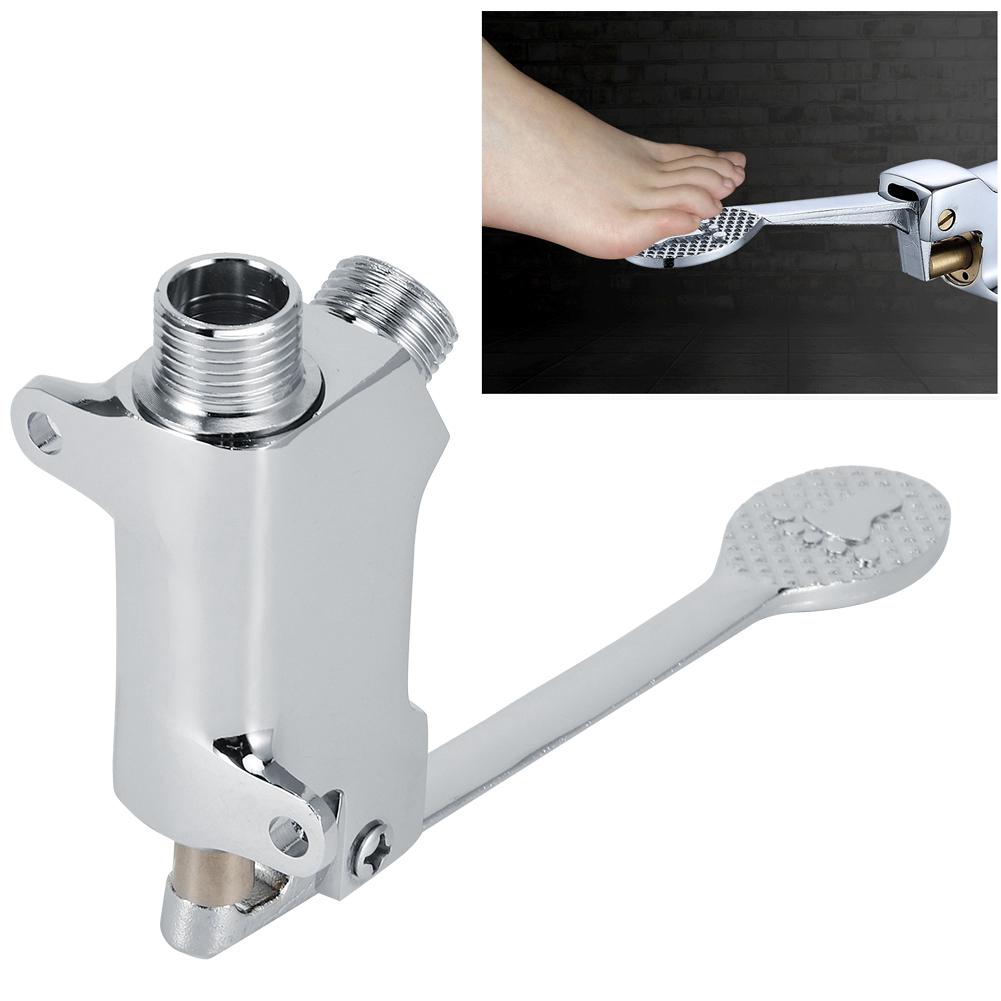 Accessoire De Vanne À Pédale En Cuivre À Filetage G1/2, Accessoire Pour Robinet De Lavabo De Salle De Bains