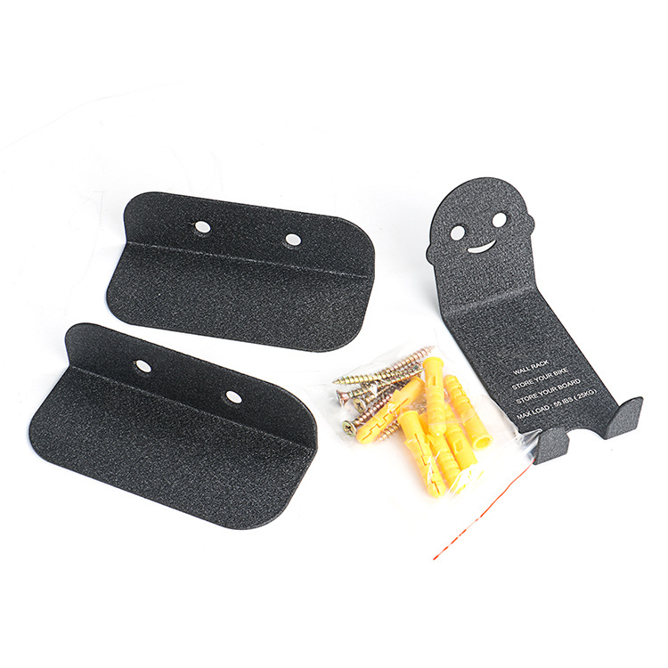 Rangement Pour Vélo, Support De Vélo À Fixer Au Wall En Acier, 3 Pièces (support De Pedalier, Support De Roues)
