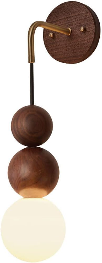Lampe À La Maison Décoration Japonais Bedside Au Milieu Du Siècle Micère Wabi Sabi Coube À Chambre Moderne Vanité Murm（avec Source Lumineuse）