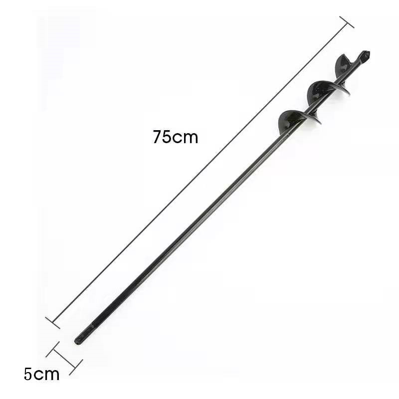Perceuse, Perceuse De Sol Pour L'Installation De Clôtures, Perceuse À Main, Petite Perceuse À Barre De Torsion, Accessoires De Jardin, Ameublissement De Plantation De Fleurs