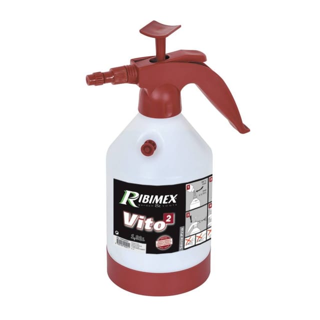 Handdrucksprüher VITO 2 RIBIMEX, für Chemikalien, 1,92 l