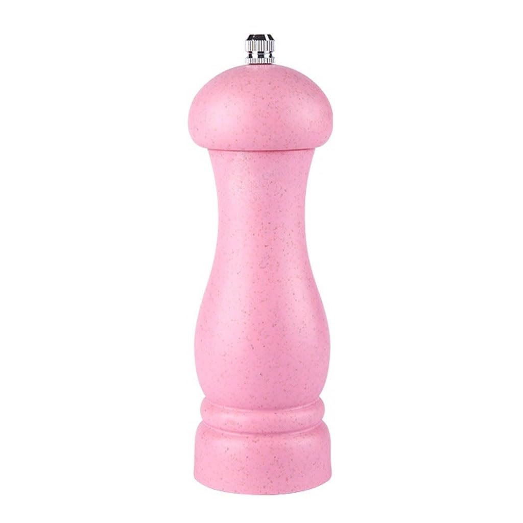 Pepper Mill, Manual Pepper Mill, Pepper Mill Pepper Mill Coarse Salt Pepper Grinding Seasoning Bottle Household Manual Pepper Mill Pepper Mill(pink)