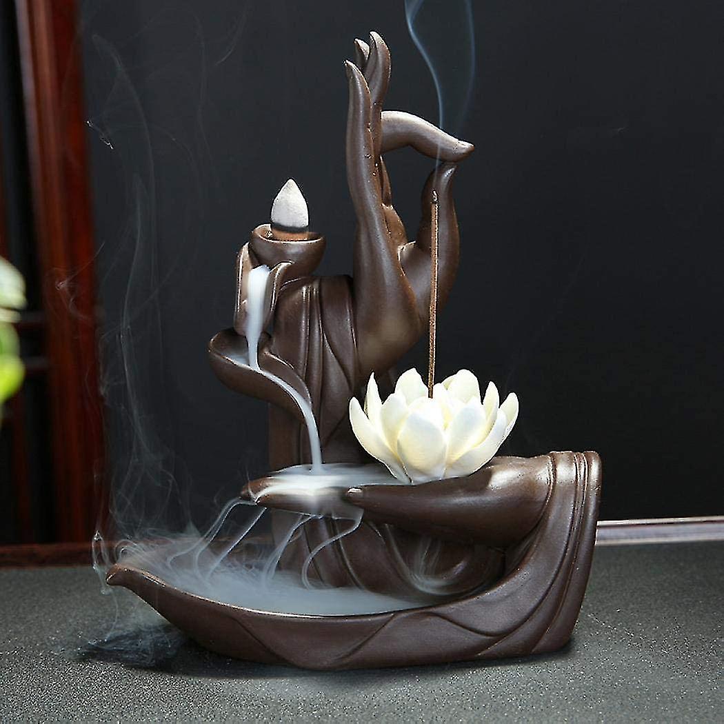 Waterfall Incense Stove Stand Bergamot Aroma Stove Ornament Suitable For Home Office