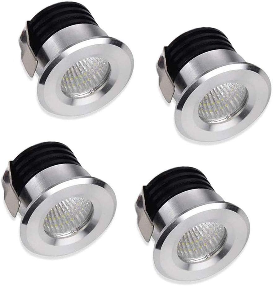 X Mini Spot Led Encastré Mini Projecteurs 3w Led Blanc Chaud Pour Vitrine Station Intérieur Éclairage Plaque De Plâtre Incl.seperated Transformateur