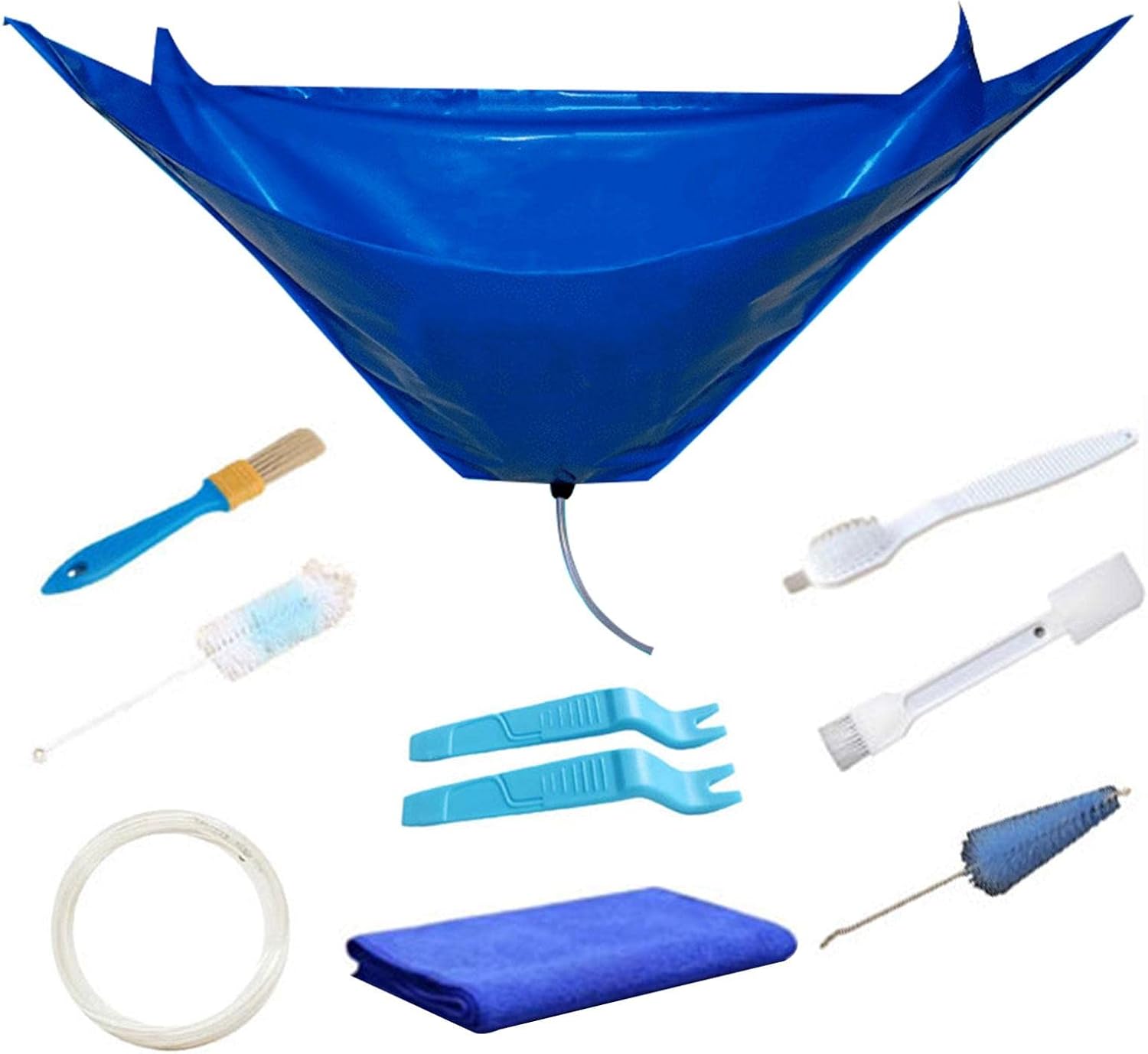 Kit De Nettoyage Pour Climatiseurs Split (10 Pièces) : Housse De Protection, Sac De Service Étanche Pour Climatiseurs Muraux Domestiques.