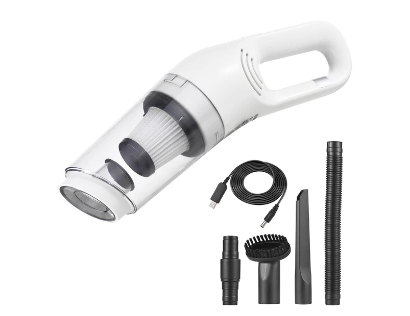 Aspirateurs Portables Sans Fil, Aspirateur De Voiture Sans Fil Amélioré Avec Une Puissante Aspiration De 13 000 Pa, Aspirateur De Voiture Portable Rechargeable Pour
