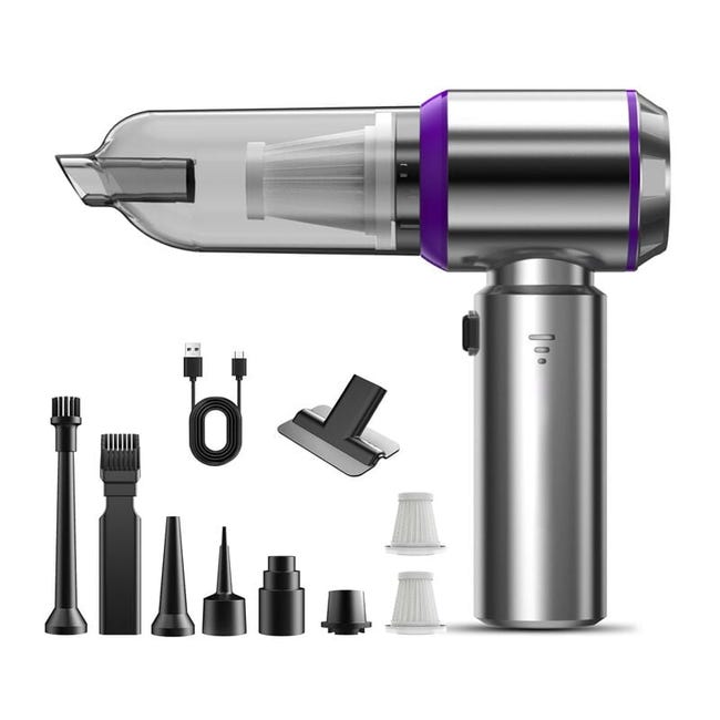 Aspirateur Sans Fil Pour Voiture Aspirateur À Aspiration Puissante Aspirateur À Clavier Portable (sku Produit : 95216757 Sku Offre : Lehuamwj1462)