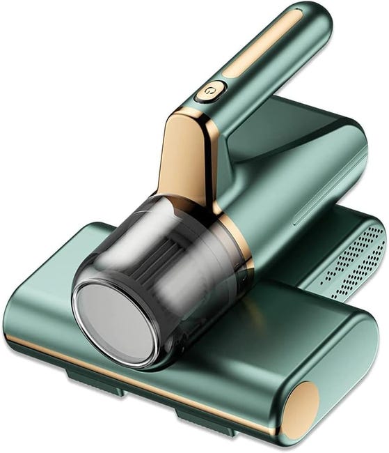 Aspirateur À Main Avec Lumière Uv-c Pour Éliminer Les Bactéries, Adapté Aux Matelas, Canapés Et Tapis, Vert (sku Produit : 97176573 Sku Offre : Mkh25.8.26-17)
