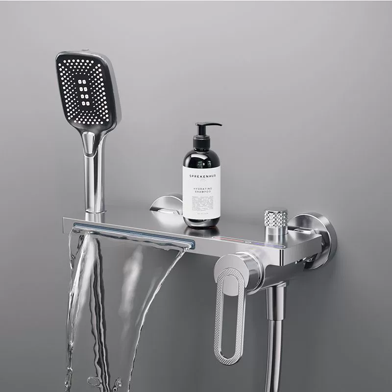 Robinet Mitigeur Murale Cascade, Giro Chrome