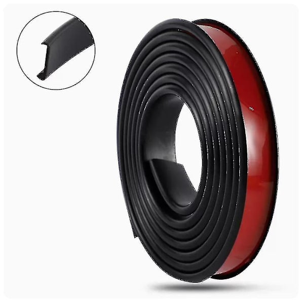 12 Mm U-format Kantband Självhäftande Faner Kantband Tpe Flexibelt Möbelkantskydd För Skåpreparation Möbelrestaurering (10m)