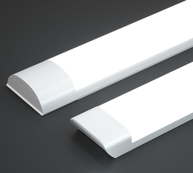 Tira De Luz Led Lineal De 120 Cm - 40 W - Blanco Neutro - Lámpara De Techo Rectangular - Tubo De Luz Led - Para Techo, Garaje Y Tienda