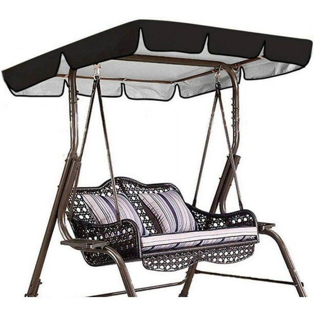 Uds. Ceiling Parasol For Garden Swing, Exterior Swing Cover, 195x125x15cm Electronic
