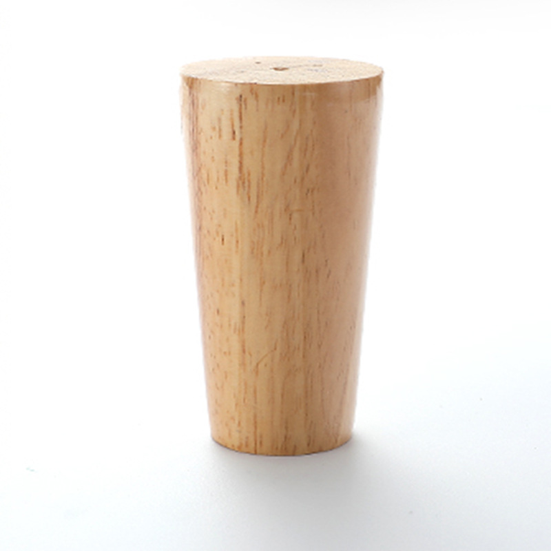 Lot De 4 Pieds De Table Basse En Bois, Inclinés Et Fuselés, De 15 Cm De Hauteur.