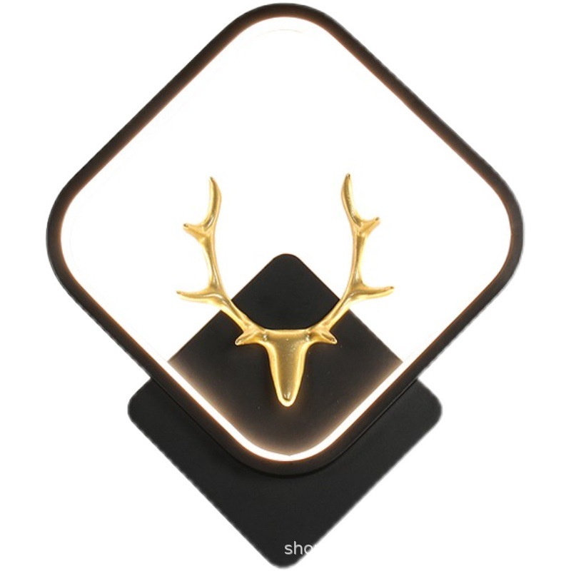 Applique Murale Ronde Led Pour Salon Et Entrée, Lampe De Chevet Pour Chambre