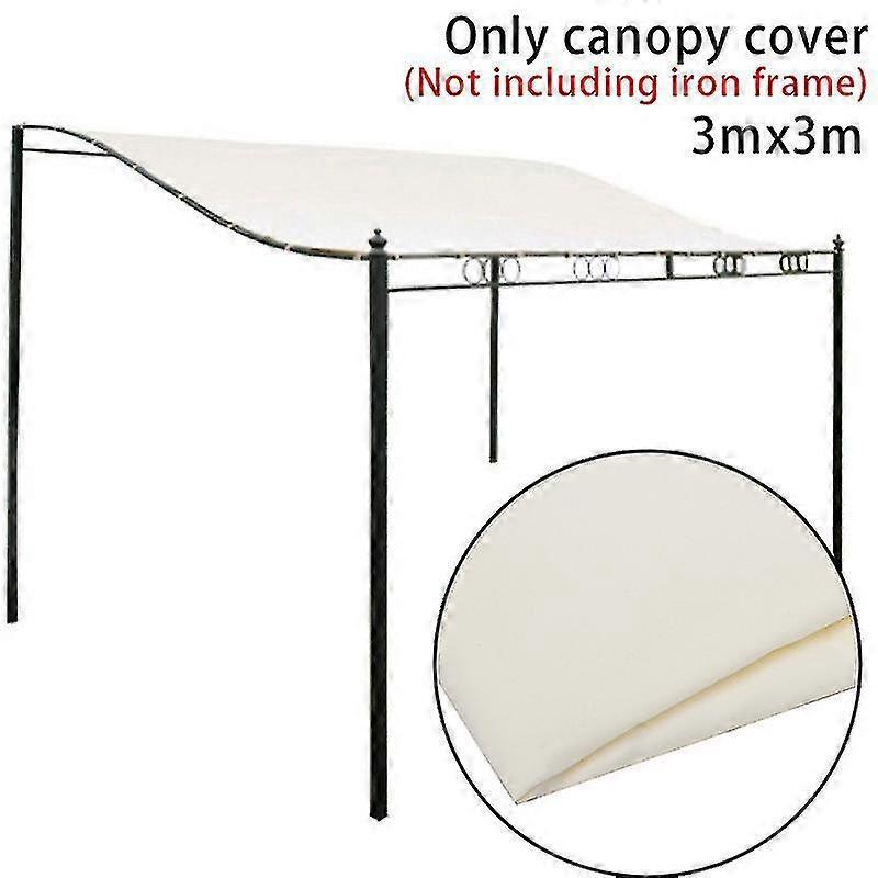 300d Canvas Waterproof Tent Canopy Top Roof Sun Shelter Cloth Outdoor