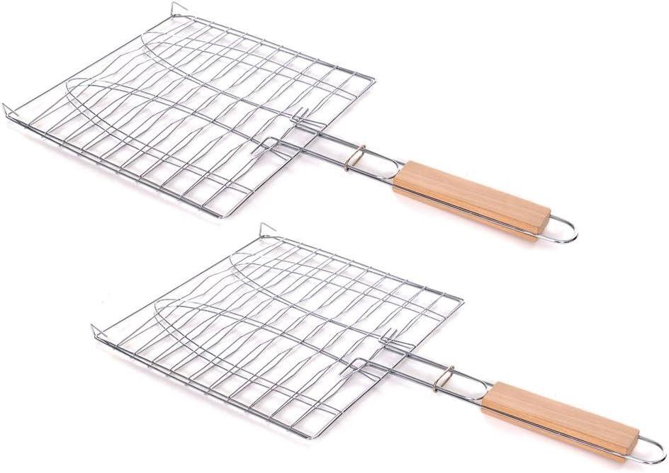 Ensemble De 2 Pinces À Légumes Pour Barbecue