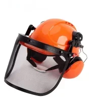 Chainsaw Safety Helmet With Hearing Protection And Steel Mesh Goggles Oregon Yukon