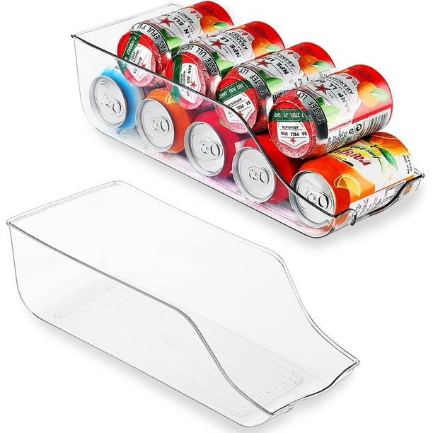 Organisateur De Canettes De Soda Pour Réfrigérateur, Congélateur, Comptoir, Placards, Garde-manger