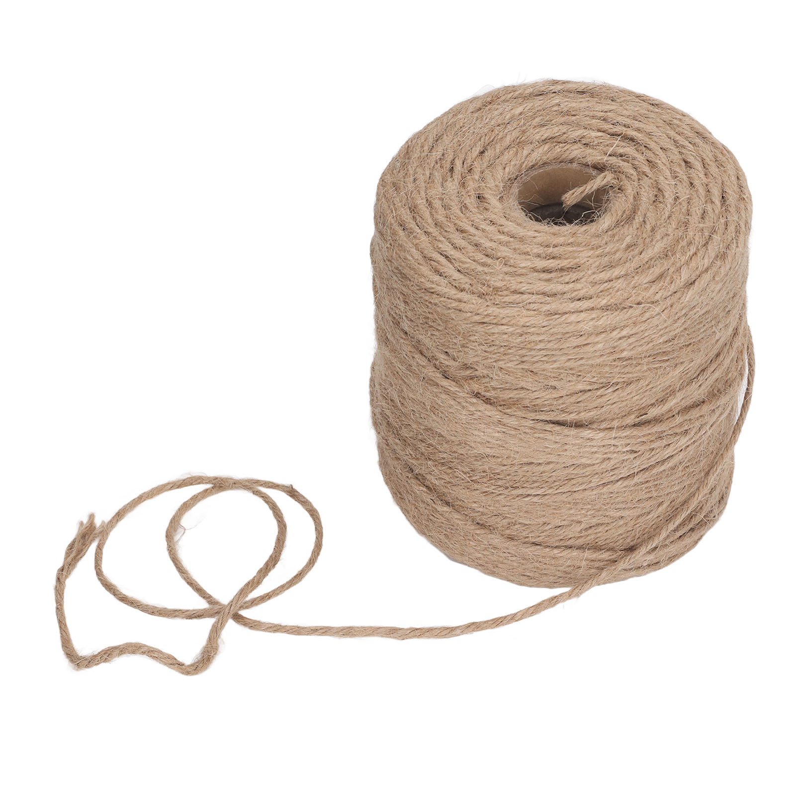 Corde De Chanvre Naturel 200m, 3mm De Diamètre, 4 Brins Pour Bricolage, Décoration Fête, Projets Créatifs Et Artisanaux