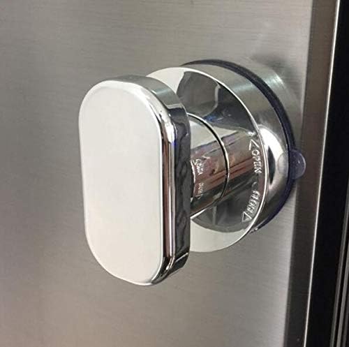 2 Poignées À Ventouse Sans Perçage Pour Porte Coulissante De Réfrigérateur, Porte De Placard, Tiroir, Accoudoir