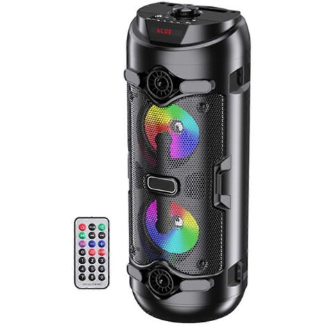 Enceinte Colonne Portable Bluetooth Sans Fil, Grande Et Puissante