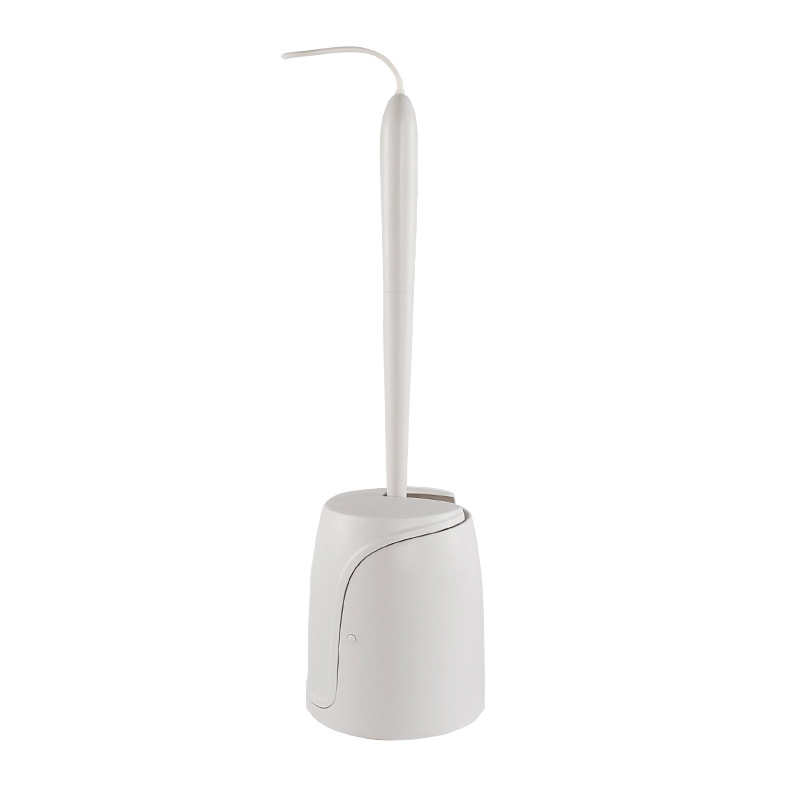Kit De Brosse Wc En Silicone Pour Toilettes Domestiques, Brosse De Nettoyage Sans Recoins.