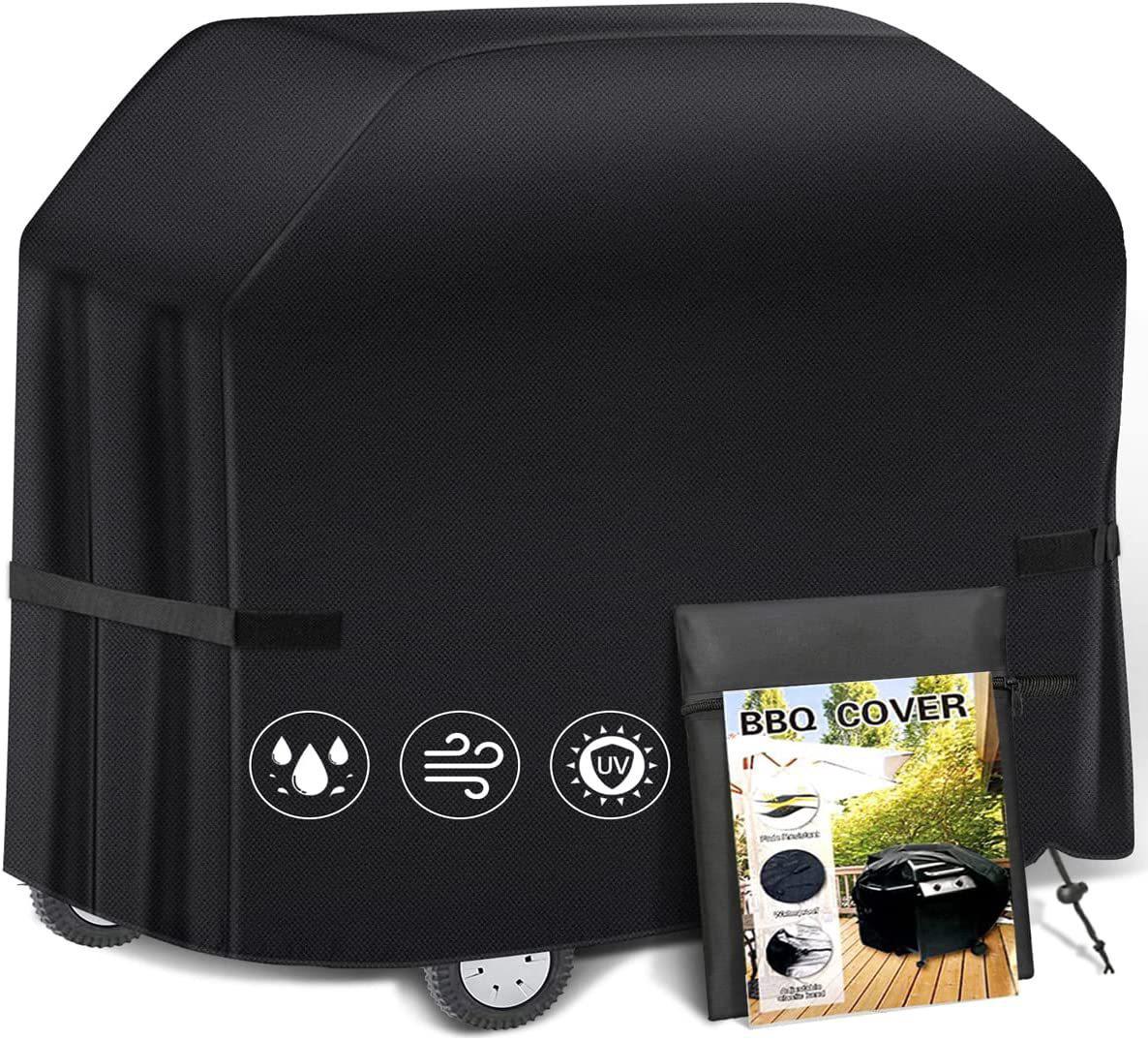 Housse De Barbecue En Tissu Oxford 420d Épais, Housse Pour Barbecue D'Extérieur, Housse Pour Four, Housse Anti-poussière, 147 X 61 X 122 Cm