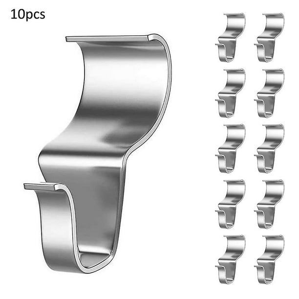 10 Pieces Siding Hooks For Hanging Outdoor Heavy Duty, Hook Clips For Vinyl Siding