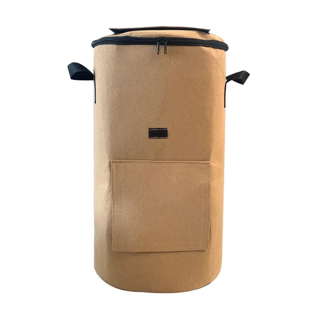 Composteur, Sacs À Compost De Jardin, Sacs À Déchets De Jardin Réutilisables, Bac À Compost Écologique Avec Couvercle, Idéal Pour La Cuisine, Le Jardin Et La Cour, 125 L