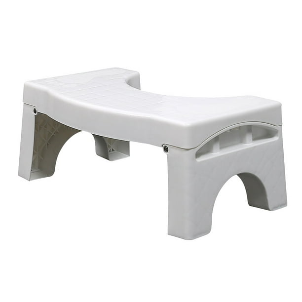 Tabouret De Toilette Pour Adulte, Tabouret De Toilette Pliable De 18 Cm En Plastique Antidérapant, Aide Naturelle Et Confortable Contre La Constipation