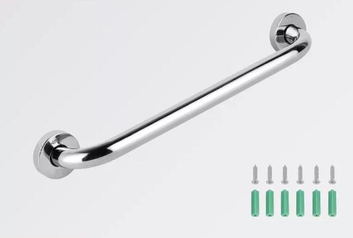 25x300mm Sus304 Stainless Steel Handrail Bathroom Tub Handle