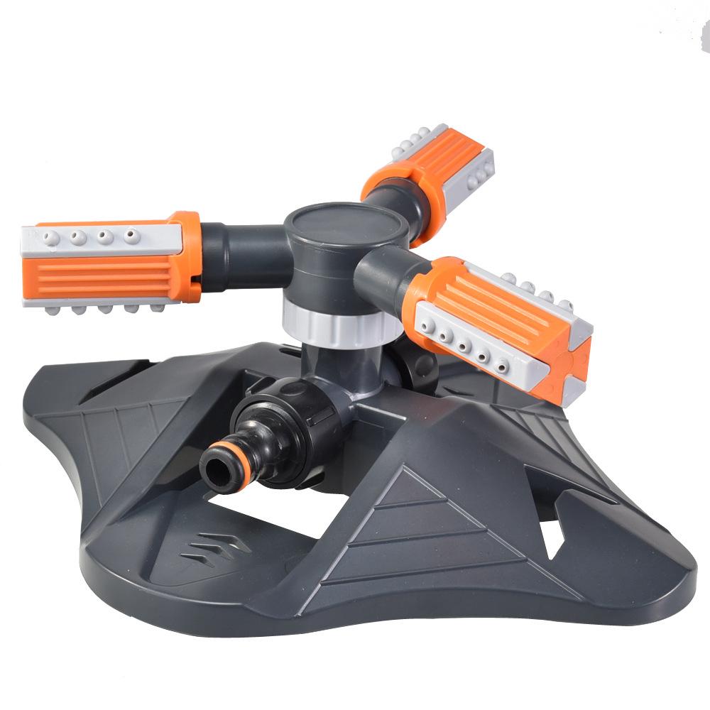 Arroseur De Jardin Automatique Rotatif À 360° Avec 3 Bras Et Buse D'Arrosage Rotative En Abs.