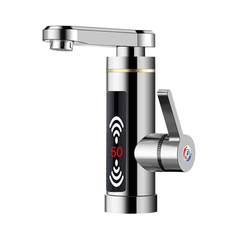 Chauffe-eau Électrique Instantané, Robinet D'Eau Chaude Pour Salle De Bain, Cuisine, Chauffage Rapide, Robinet Rotatif À 360 Degrés Avec Affichage