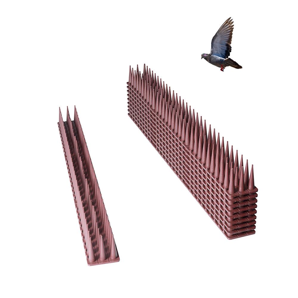 Pic Anti-pigeons 4,3 M, Pour Balcon, En Plastique Abs Haute Résistance, Protège Des Pigeons, Corbeaux, Chats, Etc. (lot De 10)