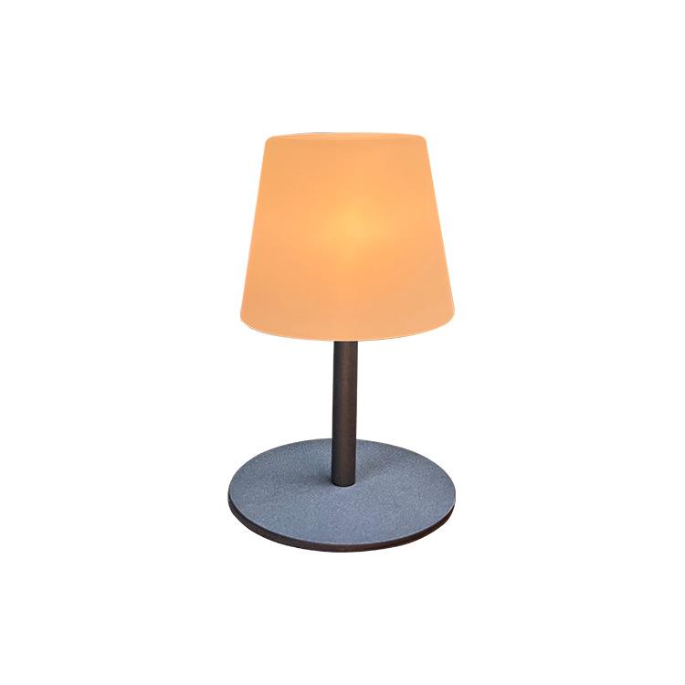Lampe De Bureau - Utilisation Intérieure Ou Extérieure - Rechargeable Via Le Câble Usb Inclus - Intensité Réglable - Lumière Blanc Chaud