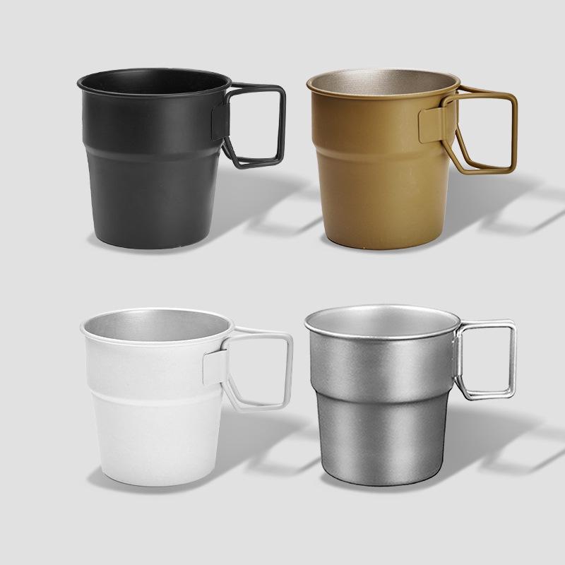 Lot De 3 Tasses À Café Réutilisables En Acier Inoxydable, Empilables, Compatibles Lave-vaisselle (couleur Aléatoire)