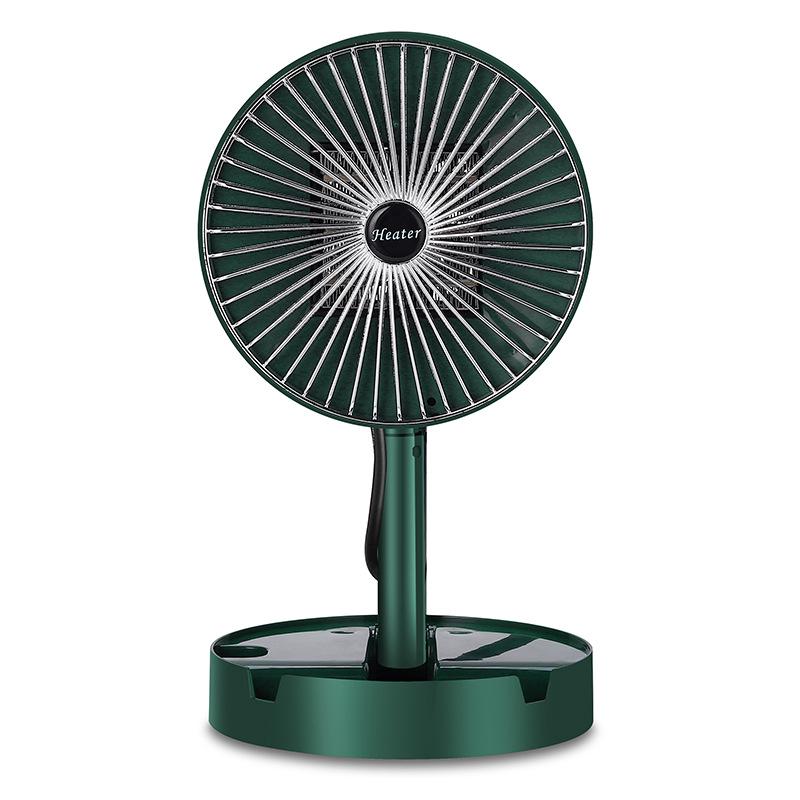 Mini Radiateur Électrique Pliable À 180°, Compact Et Portable, Faible Consommation, Hauteur Réglable, 2 Modes Et Protection Contre La Surchauffe Pour La Maison Et Le Bureau.
