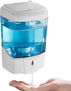 Machine De Désinfection Des Mains À Induction Automatique Murale De 600 Ml Pour Usage Domestique