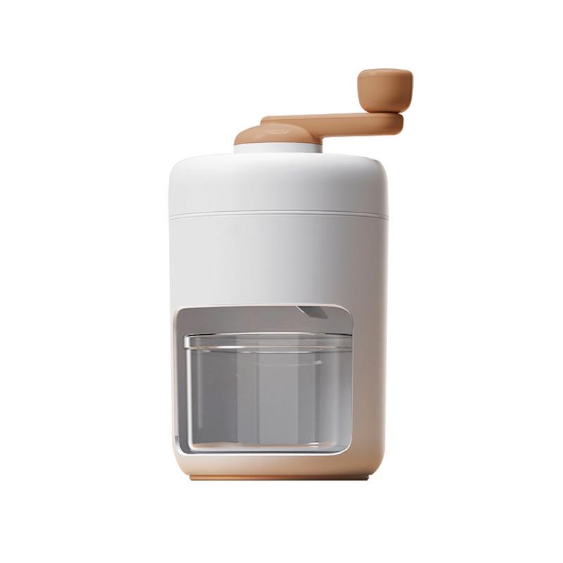 Broyeur À Glace Rotatif Manuel : Machine À Granita Pour Cocktails Et Smoothies, Broyeur À Glace Avec Broyeur En Acier Inoxydable Et Manivelle - Fonctionne Sans Électricité