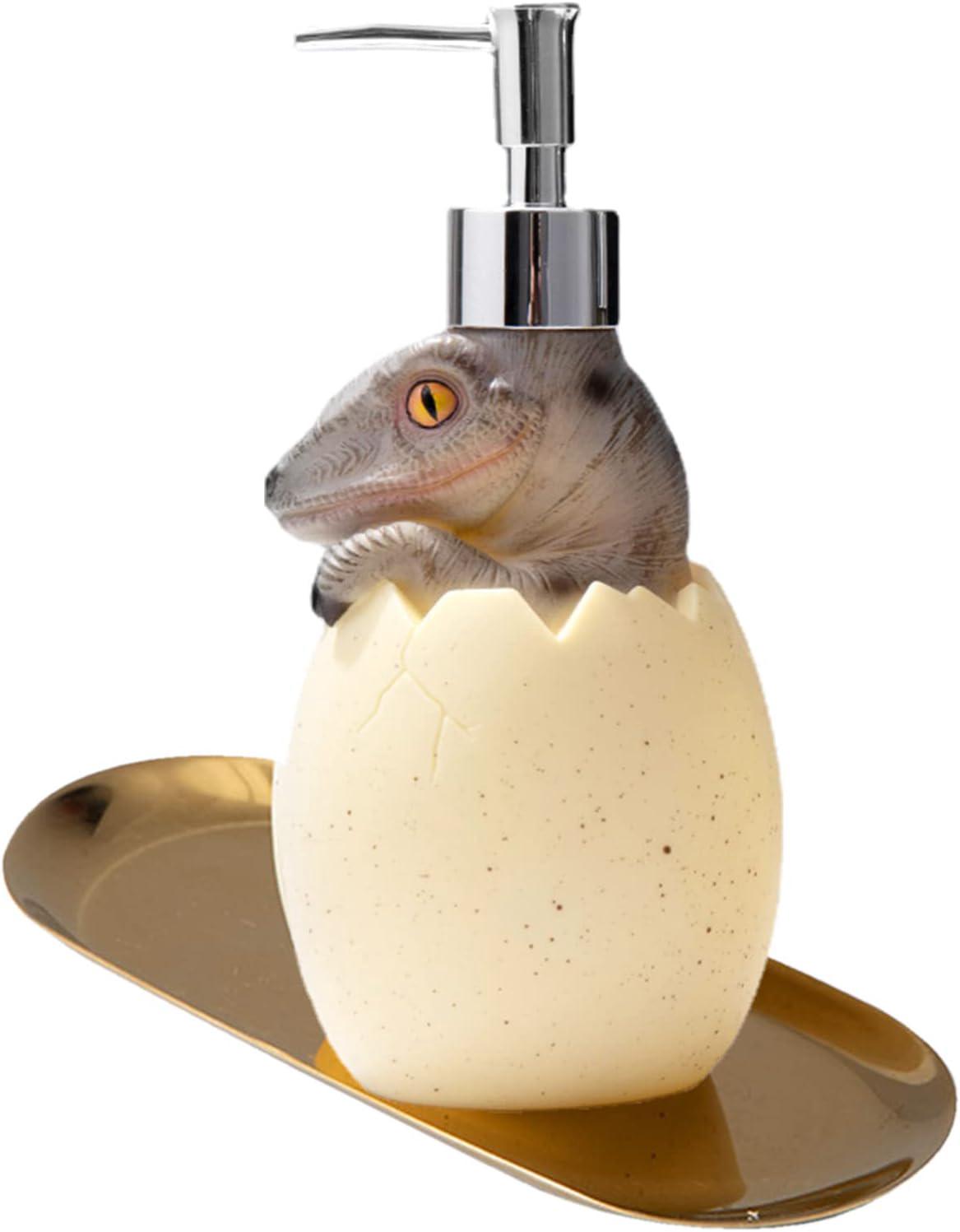 Flacon Distributeur De Lotion - Speed ​​dragon, Distributeur De Savon 560 Ml, Flacon De Lotion Luxueux Et Léger, Distributeur De Lotion En Forme De Dinosaure, Flacon De Recharge Pour Distributeur De S