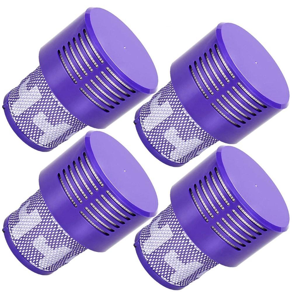 4 Accessoires Pour Aspirateur Daisen V10 Sv12, Élément Filtrant Arrière